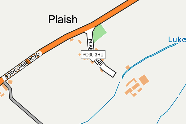 PO30 3HU map - OS OpenMap – Local (Ordnance Survey) PO30 3HU map - OS OpenMap – Local (Ordnance Survey)