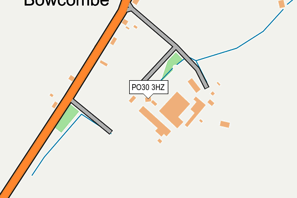 PO30 3HZ map - OS OpenMap – Local (Ordnance Survey) PO30 3HZ map - OS OpenMap – Local (Ordnance Survey)