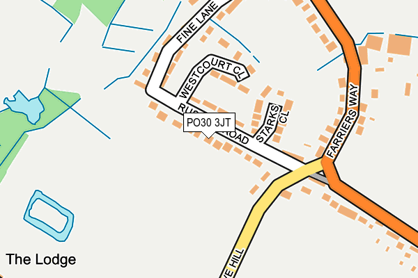 PO30 3JT map - OS OpenMap – Local (Ordnance Survey) PO30 3JT map - OS OpenMap – Local (Ordnance Survey)