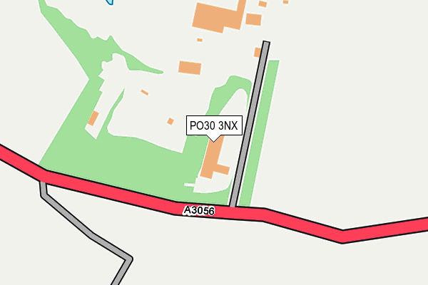 PO30 3NX map - OS OpenMap – Local (Ordnance Survey) PO30 3NX map - OS OpenMap – Local (Ordnance Survey)