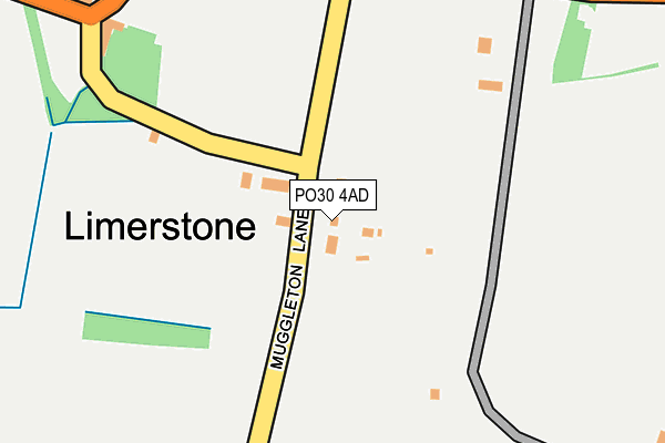 PO30 4AD map - OS OpenMap – Local (Ordnance Survey) PO30 4AD map - OS OpenMap – Local (Ordnance Survey)