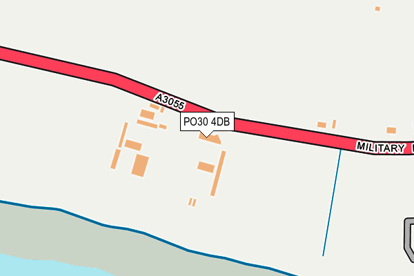 PO30 4DB map - OS OpenMap – Local (Ordnance Survey) PO30 4DB map - OS OpenMap – Local (Ordnance Survey)
