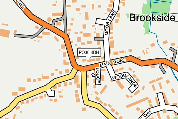 PO30 4DH map - OS OpenMap – Local (Ordnance Survey) PO30 4DH map - OS OpenMap – Local (Ordnance Survey)