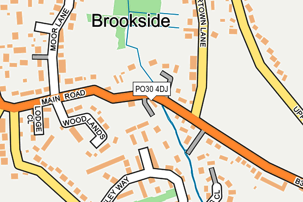 PO30 4DJ map - OS OpenMap – Local (Ordnance Survey) PO30 4DJ map - OS OpenMap – Local (Ordnance Survey)