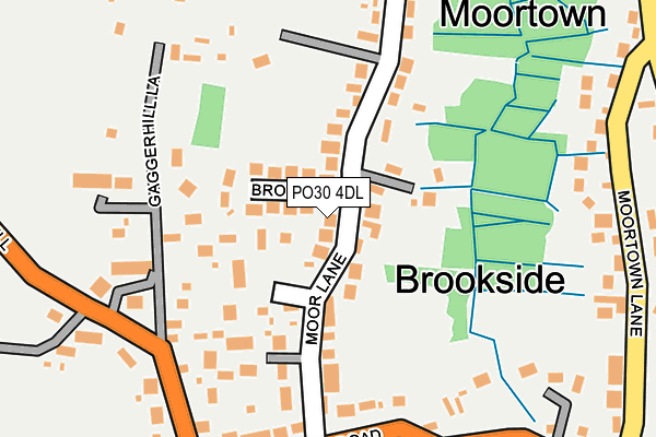 PO30 4DL map - OS OpenMap – Local (Ordnance Survey) PO30 4DL map - OS OpenMap – Local (Ordnance Survey)