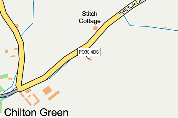 PO30 4DS map - OS OpenMap – Local (Ordnance Survey) PO30 4DS map - OS OpenMap – Local (Ordnance Survey)