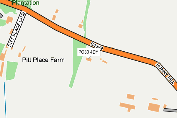 PO30 4DY map - OS OpenMap – Local (Ordnance Survey) PO30 4DY map - OS OpenMap – Local (Ordnance Survey)