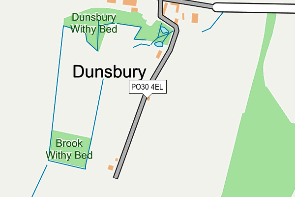 PO30 4EL map - OS OpenMap – Local (Ordnance Survey) PO30 4EL map - OS OpenMap – Local (Ordnance Survey)