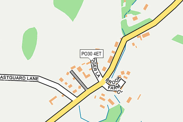 PO30 4ET map - OS OpenMap – Local (Ordnance Survey) PO30 4ET map - OS OpenMap – Local (Ordnance Survey)
