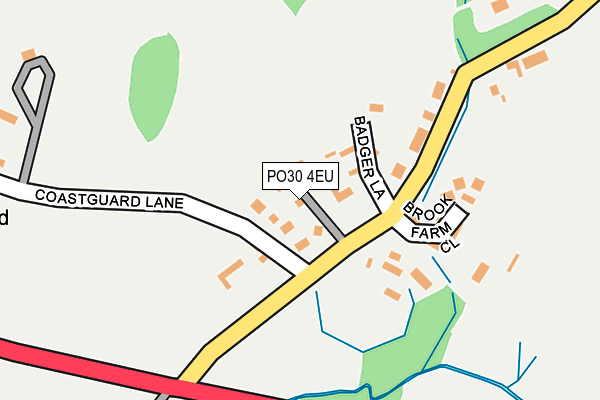 PO30 4EU map - OS OpenMap – Local (Ordnance Survey) PO30 4EU map - OS OpenMap – Local (Ordnance Survey)