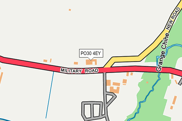 PO30 4EY map - OS OpenMap – Local (Ordnance Survey) PO30 4EY map - OS OpenMap – Local (Ordnance Survey)