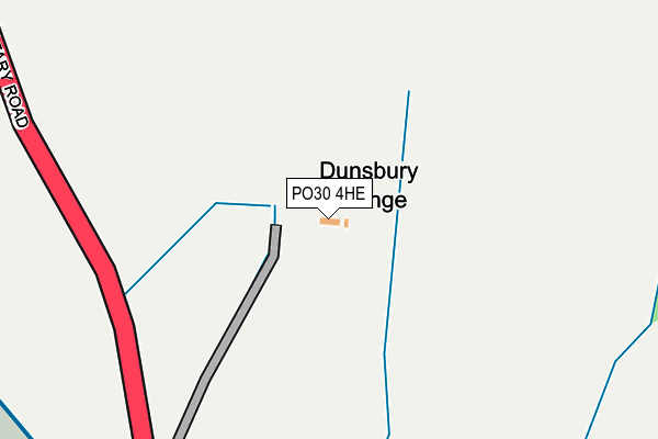 PO30 4HE map - OS OpenMap – Local (Ordnance Survey) PO30 4HE map - OS OpenMap – Local (Ordnance Survey)