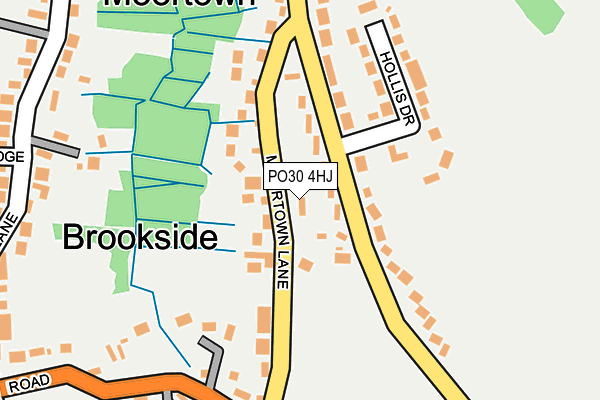 PO30 4HJ map - OS OpenMap – Local (Ordnance Survey) PO30 4HJ map - OS OpenMap – Local (Ordnance Survey)