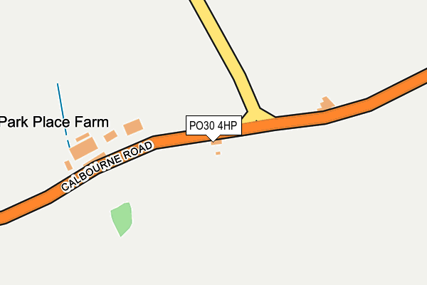 PO30 4HP map - OS OpenMap – Local (Ordnance Survey)