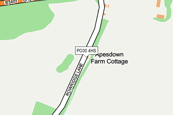 PO30 4HS map - OS OpenMap – Local (Ordnance Survey) PO30 4HS map - OS OpenMap – Local (Ordnance Survey)
