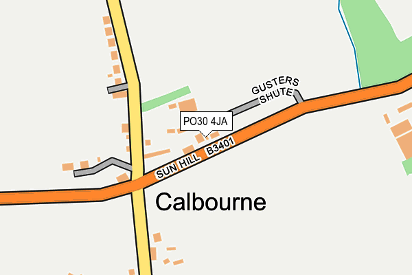 PO30 4JA map - OS OpenMap – Local (Ordnance Survey) PO30 4JA map - OS OpenMap – Local (Ordnance Survey)
