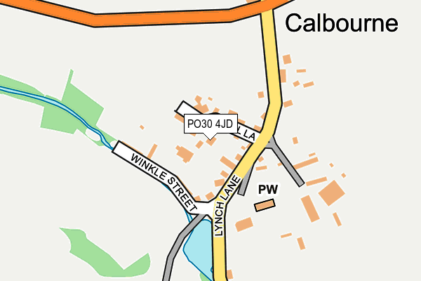 PO30 4JD map - OS OpenMap – Local (Ordnance Survey) PO30 4JD map - OS OpenMap – Local (Ordnance Survey)