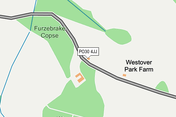 PO30 4JJ map - OS OpenMap – Local (Ordnance Survey) PO30 4JJ map - OS OpenMap – Local (Ordnance Survey)