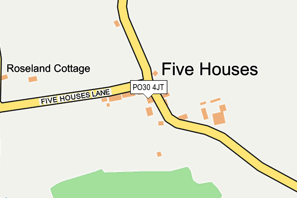 PO30 4JT map - OS OpenMap – Local (Ordnance Survey) PO30 4JT map - OS OpenMap – Local (Ordnance Survey)