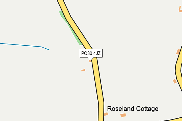 PO30 4JZ map - OS OpenMap – Local (Ordnance Survey) PO30 4JZ map - OS OpenMap – Local (Ordnance Survey)