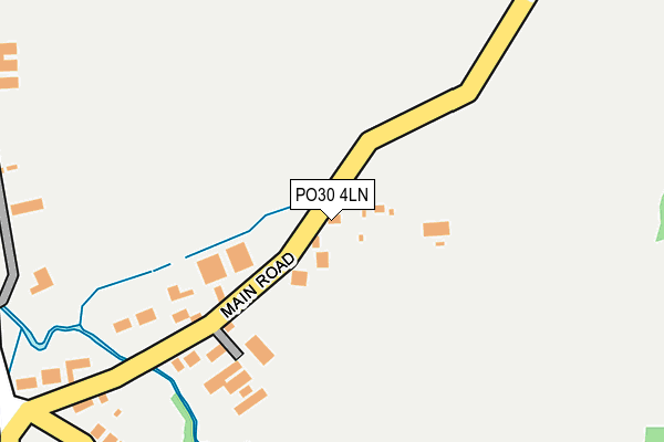 PO30 4LN map - OS OpenMap – Local (Ordnance Survey) PO30 4LN map - OS OpenMap – Local (Ordnance Survey)