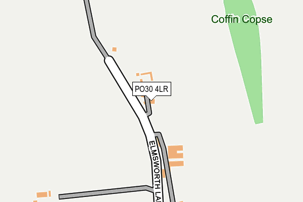 PO30 4LR map - OS OpenMap – Local (Ordnance Survey) PO30 4LR map - OS OpenMap – Local (Ordnance Survey)