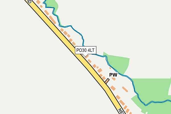 PO30 4LT map - OS OpenMap – Local (Ordnance Survey) PO30 4LT map - OS OpenMap – Local (Ordnance Survey)