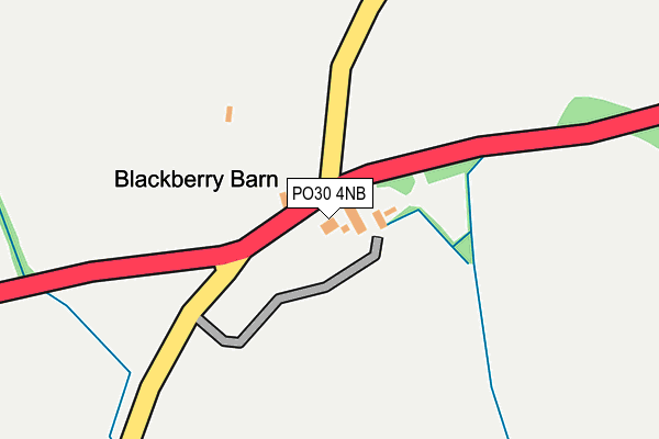 PO30 4NB map - OS OpenMap – Local (Ordnance Survey) PO30 4NB map - OS OpenMap – Local (Ordnance Survey)