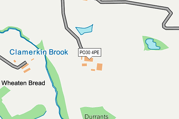 PO30 4PE map - OS OpenMap – Local (Ordnance Survey) PO30 4PE map - OS OpenMap – Local (Ordnance Survey)
