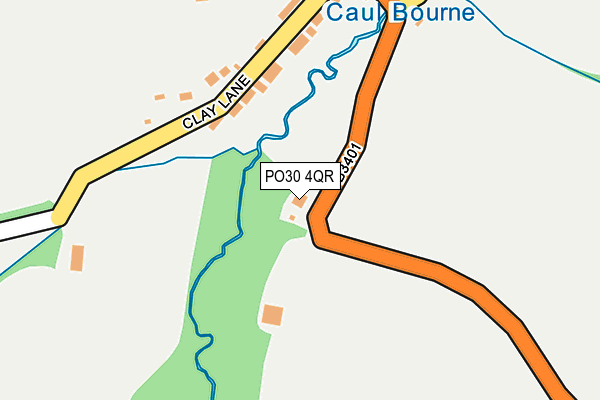 PO30 4QR map - OS OpenMap – Local (Ordnance Survey) PO30 4QR map - OS OpenMap – Local (Ordnance Survey)