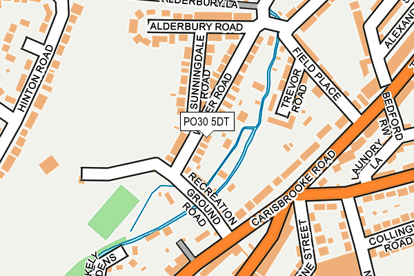 PO30 5DT map - OS OpenMap – Local (Ordnance Survey) PO30 5DT map - OS OpenMap – Local (Ordnance Survey)