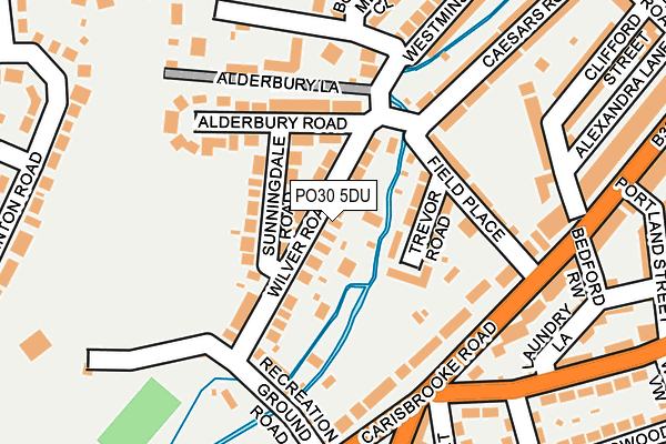 PO30 5DU map - OS OpenMap – Local (Ordnance Survey) PO30 5DU map - OS OpenMap – Local (Ordnance Survey)