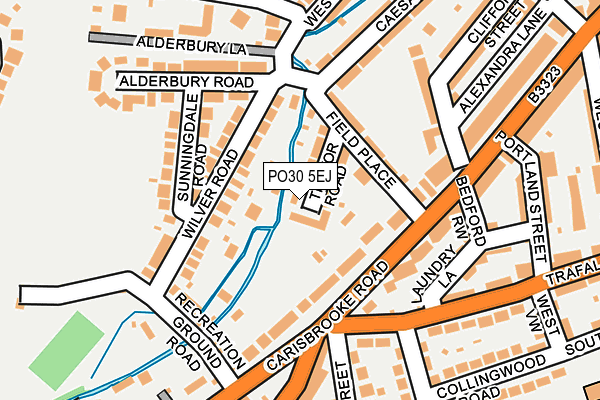 PO30 5EJ map - OS OpenMap – Local (Ordnance Survey) PO30 5EJ map - OS OpenMap – Local (Ordnance Survey)