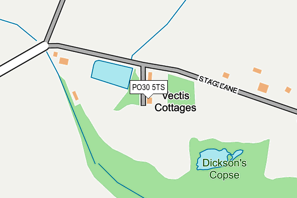 PO30 5TS map - OS OpenMap – Local (Ordnance Survey) PO30 5TS map - OS OpenMap – Local (Ordnance Survey)