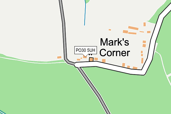 PO30 5UH map - OS OpenMap – Local (Ordnance Survey) PO30 5UH map - OS OpenMap – Local (Ordnance Survey)