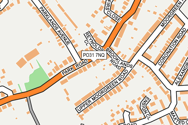 PO31 7NQ map - OS OpenMap – Local (Ordnance Survey)