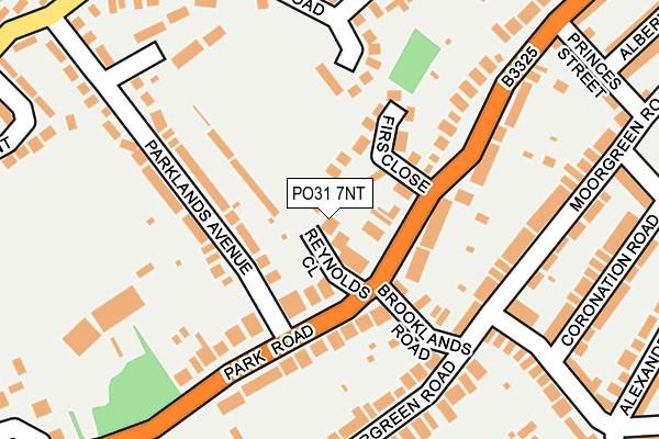 PO31 7NT map - OS OpenMap – Local (Ordnance Survey) PO31 7NT map - OS OpenMap – Local (Ordnance Survey)