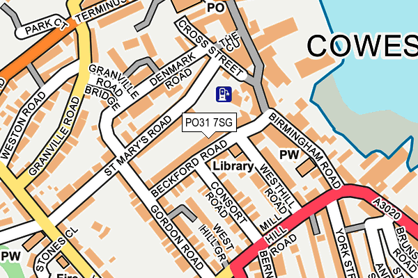 PO31 7SG map - OS OpenMap – Local (Ordnance Survey) PO31 7SG map - OS OpenMap – Local (Ordnance Survey)