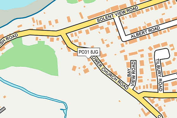 PO31 8JG map - OS OpenMap – Local (Ordnance Survey) PO31 8JG map - OS OpenMap – Local (Ordnance Survey)