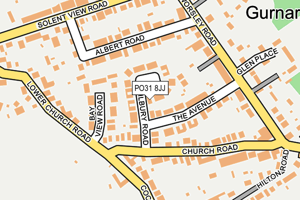 PO31 8JJ map - OS OpenMap – Local (Ordnance Survey) PO31 8JJ map - OS OpenMap – Local (Ordnance Survey)
