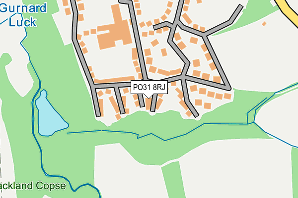 PO31 8RJ map - OS OpenMap – Local (Ordnance Survey) PO31 8RJ map - OS OpenMap – Local (Ordnance Survey)