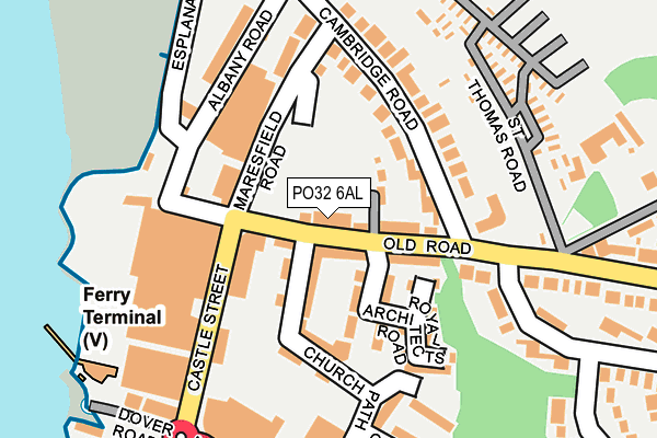 PO32 6AL map - OS OpenMap – Local (Ordnance Survey) PO32 6AL map - OS OpenMap – Local (Ordnance Survey)