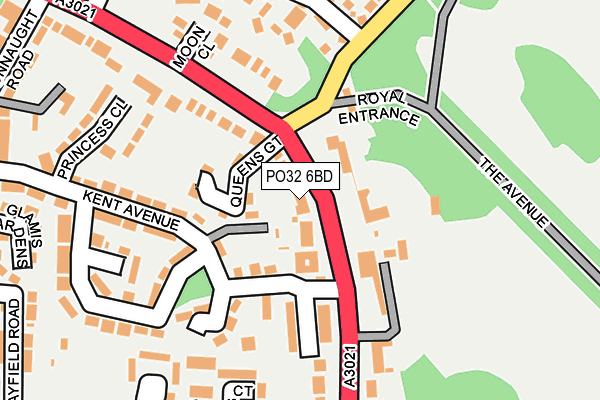 PO32 6BD map - OS OpenMap – Local (Ordnance Survey) PO32 6BD map - OS OpenMap – Local (Ordnance Survey)
