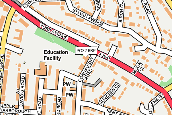 PO32 6BP map - OS OpenMap – Local (Ordnance Survey) PO32 6BP map - OS OpenMap – Local (Ordnance Survey)