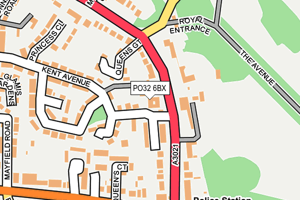 PO32 6BX map - OS OpenMap – Local (Ordnance Survey) PO32 6BX map - OS OpenMap – Local (Ordnance Survey)