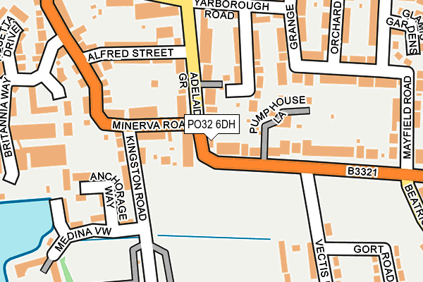 PO32 6DH map - OS OpenMap – Local (Ordnance Survey) PO32 6DH map - OS OpenMap – Local (Ordnance Survey)