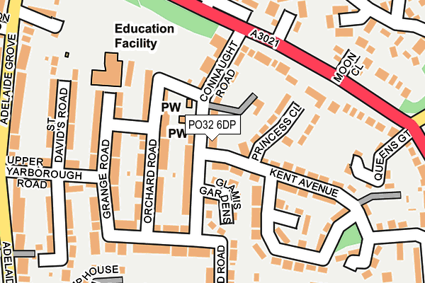 PO32 6DP map - OS OpenMap – Local (Ordnance Survey) PO32 6DP map - OS OpenMap – Local (Ordnance Survey)
