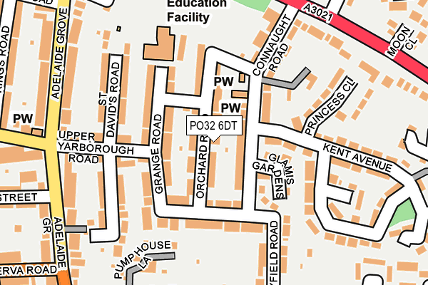 PO32 6DT map - OS OpenMap – Local (Ordnance Survey) PO32 6DT map - OS OpenMap – Local (Ordnance Survey)