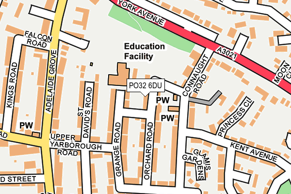 PO32 6DU map - OS OpenMap – Local (Ordnance Survey) PO32 6DU map - OS OpenMap – Local (Ordnance Survey)
