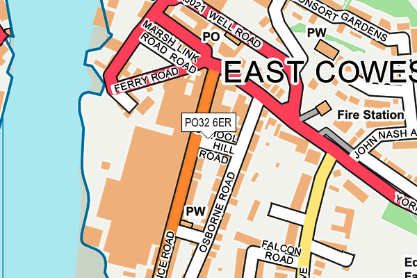 PO32 6ER map - OS OpenMap – Local (Ordnance Survey) PO32 6ER map - OS OpenMap – Local (Ordnance Survey)